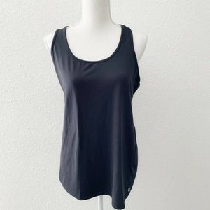 Fabletics Black Mesh Tank Top Size M